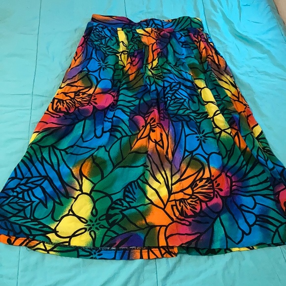 Dresses & Skirts - 👛Vintage Tropical Skirt👛